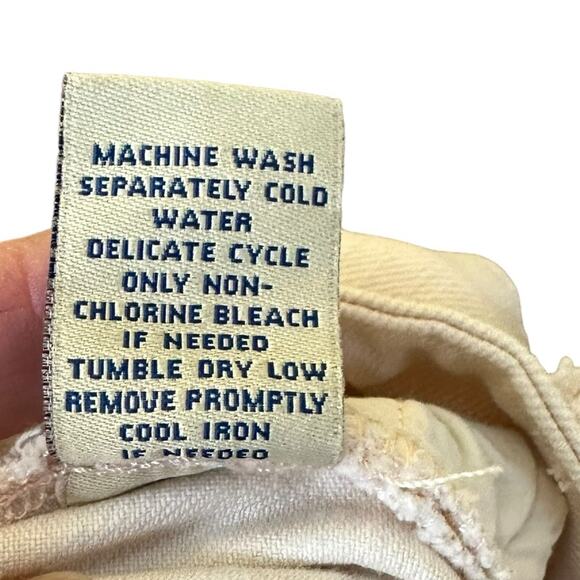 CAbi Lou Lou Blush Pink Straight Jeans #874 Size 6 - Picture 4 of 7